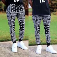 Мужские штаны 3D Печать Bandana Fashion Men Men Women Trade Clessciets-Hip Hop Plus Size S-7xl Streetwear