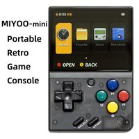 Портативные игровые игроки Miyoo Mini V2 V3 PortableRetro Handheld Console 28 -дюймовый экран IPS Video Consoles Linux Classic Gamin7136383