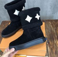 Designer clssicloo boots de neve casual meninas de carneiro de carneiro meia-torno