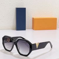 Óculos de sol de grife para homens e mulheres Moda clássica Z1728E Qualidade de luxo Retro Proteção Mirror Proteção UV Óculos de sol pessoais