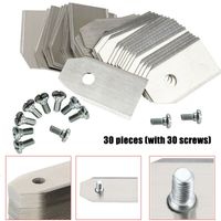 Tool Parts 30PCS Stainless steel Lawn Mower Cutting Blades W...