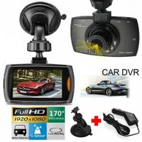G30 Digital Camercorder 2.4 '' Full HD 1080p Dash Cam Car DVR Driving Security Tacograph Night Camera Recorder G-Sensor Veículo Painel Câmera