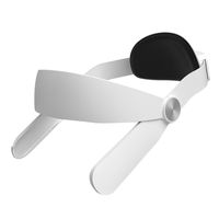 Oculus Quest 2 전용 VR 올인원 휴대용 조절 가능한 헤드 스트랩 액세서리 VR Shinecon OS01 용 편안한 헤드 스트랩