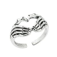 Personalized Hip Hop Ring Alloy Heart Open Ring Valentine ...