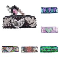 Pencil Bags Sequins Pencil Bags Mtifunctional Makeup Pouch F...