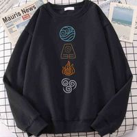 2023 New Man Hoodies Avatar the Last Airbender Print Fashion Sweatshirtts Attrems Spring Sould Casual Pullover Homme Streetwear Y220702
