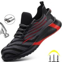 Boots Safety Shoes Men Work Antipuncture ing Sneakers Male I...
