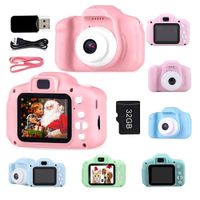 Bambini HD Camera HD Mini giocattoli educativi per regali per bambini Student Regalo di compleanno Telecamere di proiezione 1080p Video