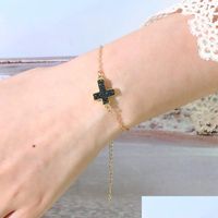 Bracelets de charme bracelet en pierre de résine druzy