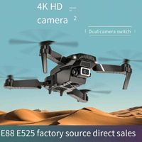 RC Aircraft E88 E99 Pro Drohne mit Weitwinkel HD 4K 1080p Dual -Kamera -Höhe Halten Sie WiFi RC Faltbare Quadcopter Dron Geschenkspielzeug