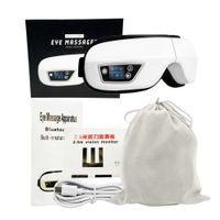 Eye Massager 6D Smart Airbag Vibration Massage 건강 관리 악기 가열 Bluetooth 음악은 피로 어두운 서클 221116