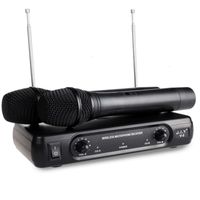 Karaok Player 2 Handheld UHF -Frequenzen Dynamic Capsule 2 Kanäle Wireless Mikrofon für Karaoke -System -Mikrofone SEM FIO MIC MICRO 221115