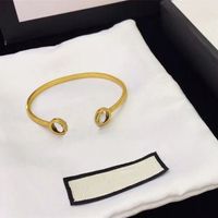 Carta Bra￧a Brange Gold para Mulher Prazed Silver for Unisex Charm J￳ias de moda