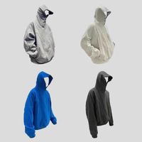 Erkek Hoodies Firmranch 2022 Arşiv Moda Düğmesi Erkekler İçin Moda Düğmesi Kadınlar Gevşek En İyi Sweatshirt Sonbahar Kış Sokak Giyim Kapüşonlu Kazak