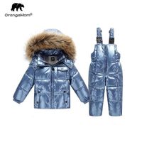 Down Coat Orangemom Russland Winterjacke f￼r M￤dchen Jungen M￤ntel Oberbekleidung warm Enten Kinder Junge Kleidung Shiny Parka Ski Snowsuit 221115