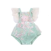 Rompers infantil Baby Girls Casual Roma