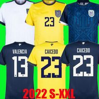 Ecuador 2022 كأس العالم لكرة القدم قمصان PREVIS ESTUPINAN HOME OFF الثالث 22/23 ج.