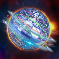 Zauberbällchen fliegen Orb Ball Galactic Fidget Spinner 2022 verbessert Cosmic Globe schweben für Kinder und ADTS Boomerang Toy Outdoor Indoor AMWGX