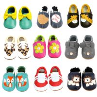 First Walkers Unisex Infant Shoes Baby Toddle Zapato Born Soled Soled Cow Wide Bottom Skid -Prough Birds Animal 024 Month 221117