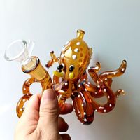 Octopus Fumer Bong Gire-Gireaux Gireaux en verre