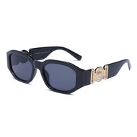 Óculos de sol masculinos de grife para mulheres, óculos de proteção Millionaire Square, óculos sungod, armação retrô UV400, estilo de lente, unissex, adumbral