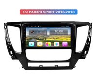 Android 10 Car Radio Video Touch Screen Multimídia estéreo com navegação Bluetooth Mirror Link para Pajero Sport 20162018 Plugue e