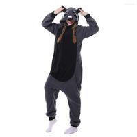 OneSies Pajama еновая еновая костюмы аниме косплей Кигуруми аниме взрослые кот медведь -акула дракона комбинезон рождественский подарок