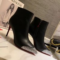 Trendy Women Short Booties Dress Ankle Boot Leather Super Pe...