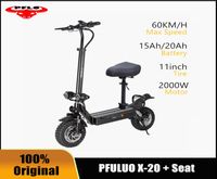 2022 Pfuluo x20 Two Drive Offroad Scooter 2000W Двойной ЖК -дисплей Smart E Scooter 2 Wheel Skateboard 60KMH MAX SPEED8894268