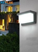 مصابيح الجدار في الهواء الطلق LED LED مضاد للماء IP66 Porch 18W Radar Motion Motion Asle Balcony Courtyard Garden AC90260V