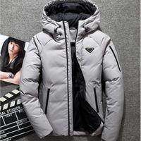 2022designer 화이트 오리 다운 자켓 패션 캐주얼 후드가있는 두꺼운 따뜻한 야외 스포츠 다운 재킷 외부웨어 파카