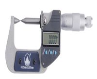 Dijital Mikrometre 025MM0001mm 30 Derece Noktalı Baş Mikrometre Kaliper Ölçüm Aracı Gösterge6869162