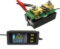 DC 100V 300A Wireless Digital LCD Affichage de courant numérique Voltmètre Ammeter Power Energy Multimètre Panel Tester Mete4126002