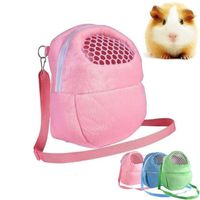 Küçük Hayvan Malzemeleri Pet Tavşan Kafesi Hamster Chinchilla Seyahat Sıcak Çantalar Kafes Gine Domuz Taşıma Torbası Nefes Alabilir 221114