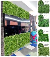 Decorative Flowers Artificial Plant Wall Lawn Plastic Home G...