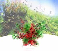 Dekorationen künstlicher Fischtank Wasser tropischer Plastikaquariumpflanzen Orament Green Decor