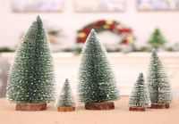 Decorações de Natal 30cm35cm40cm Decoração de Natal Os enfeites de árvore de natal mini pinheiro barra de mesa de mesa Shoppi