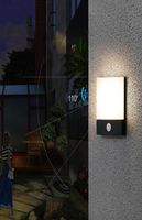 Ligera de luz de sensor al aire libre IP65 Lámpara de pared de 15 W Lámparas exteriores