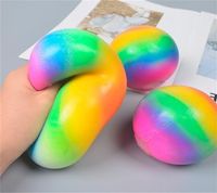 Squeeze Balls Change Color Soft mousse TPR pour enfants Enfants Adultes Adults Funny Toys Stress Relatement 220623