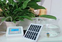 Equipos de riego Dispositivo de control Wifi Solar Teléfono móvil multifuncional Tiempo USB para la bomba de agua de la planta de jardín