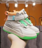 Sonbahar Kış Sıcak Çocuklar Sıradan Ayakkabı Örme Highop Highslip Comfort Çocuk Spor ayakkabıları uygun Velcro Yumuşak Kızlar Ayakkabı G6701869