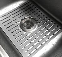 Paspaslar 1 PCS Silikon Lavabo Mat Tahliye Mutfak Çok Fonksiyonlu Yıkama Havzası Su Filtresi Gri Aksesuarlar