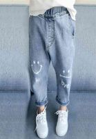 Kids Spring Baby Girls Jeans Clothes Cotton Loose Comfortabl...