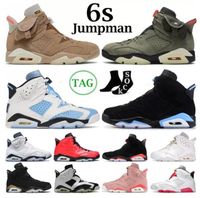 New Jumpman 6 Retro Basketball Shoes 6s Georgetown UNC Unive...