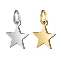 Creative Star Pendant DIY Necklace Stainless Steel Pendant F...