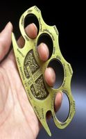 Weight about 220240g Metal Brass Knuckle Duster Four Finger ...