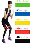 Полосы сопротивления йога резиновый фитнес Elastic 03 мм11 мм тренировочная жвачка Pilates Sport CrossFit