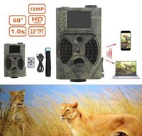 Hunting Trail Camera HC300A 12MP Night Vision 1080p Video Wireless Wildlife Cames Cames pour Hunter Pos Trap Surveillance