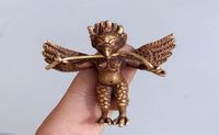 Dapeng Goldenwinged Pendant Nepalese Crafts Pure Copper Gold...