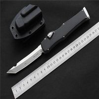 Cuchillos CNC CNC de alta calidad 4 5 Satin Singin D2 Blade Alean Mango de aluminio Tactical Knife Survival Gear Knives ED328D275A